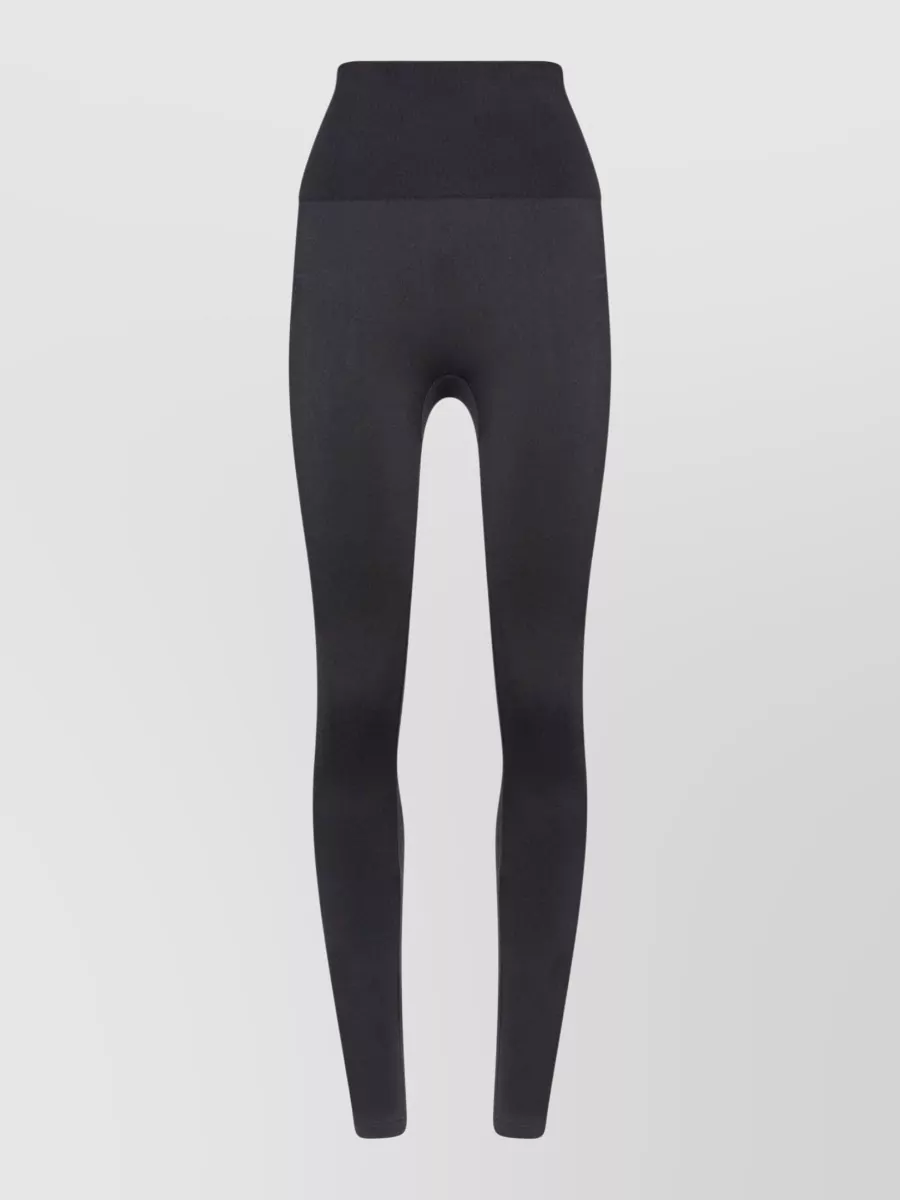 Wolford High Waist Seamless Trousers Leggings Style In Blue
