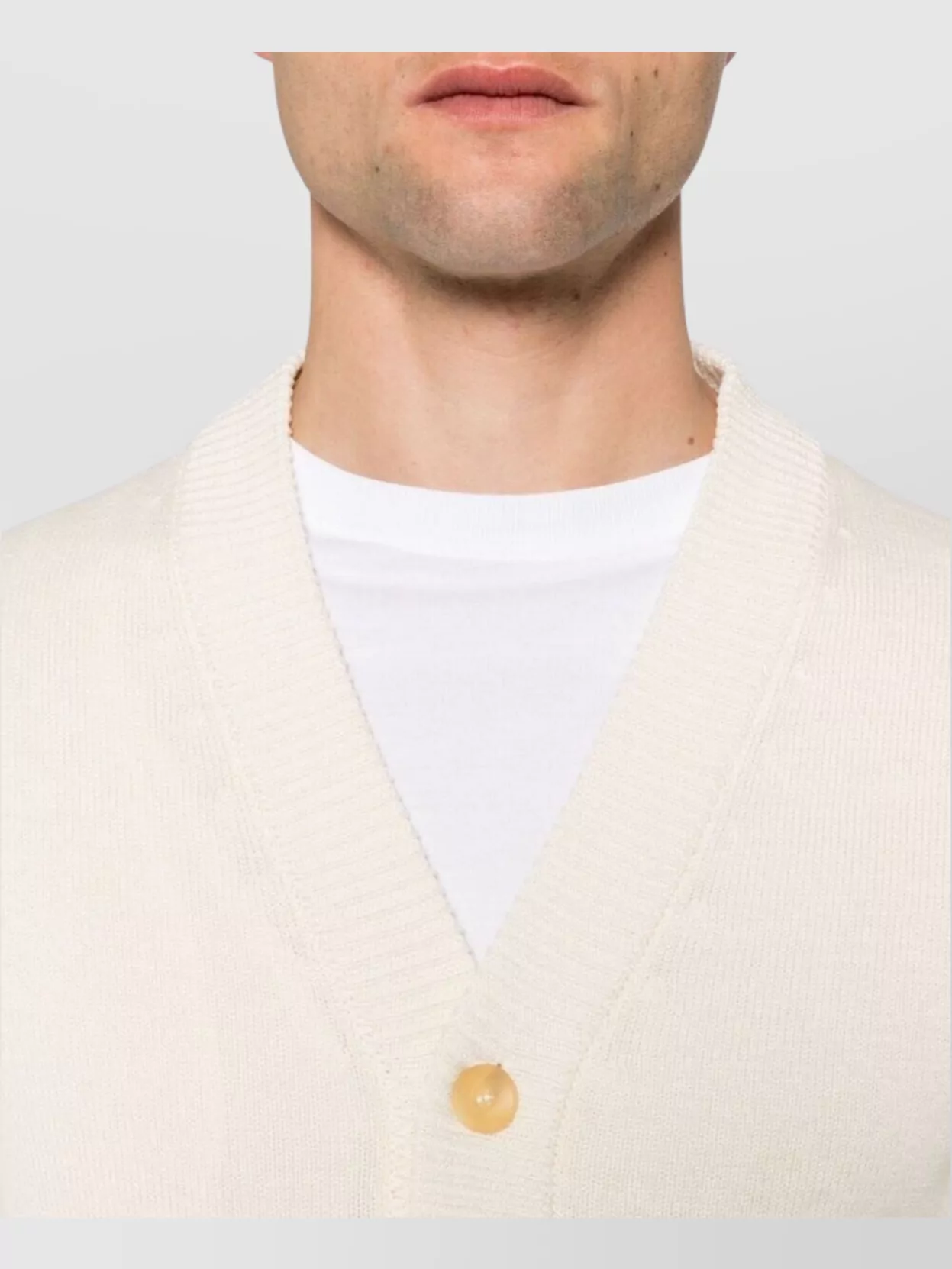 Zanone V-Neck Knitwear Sweater Long Sleeves