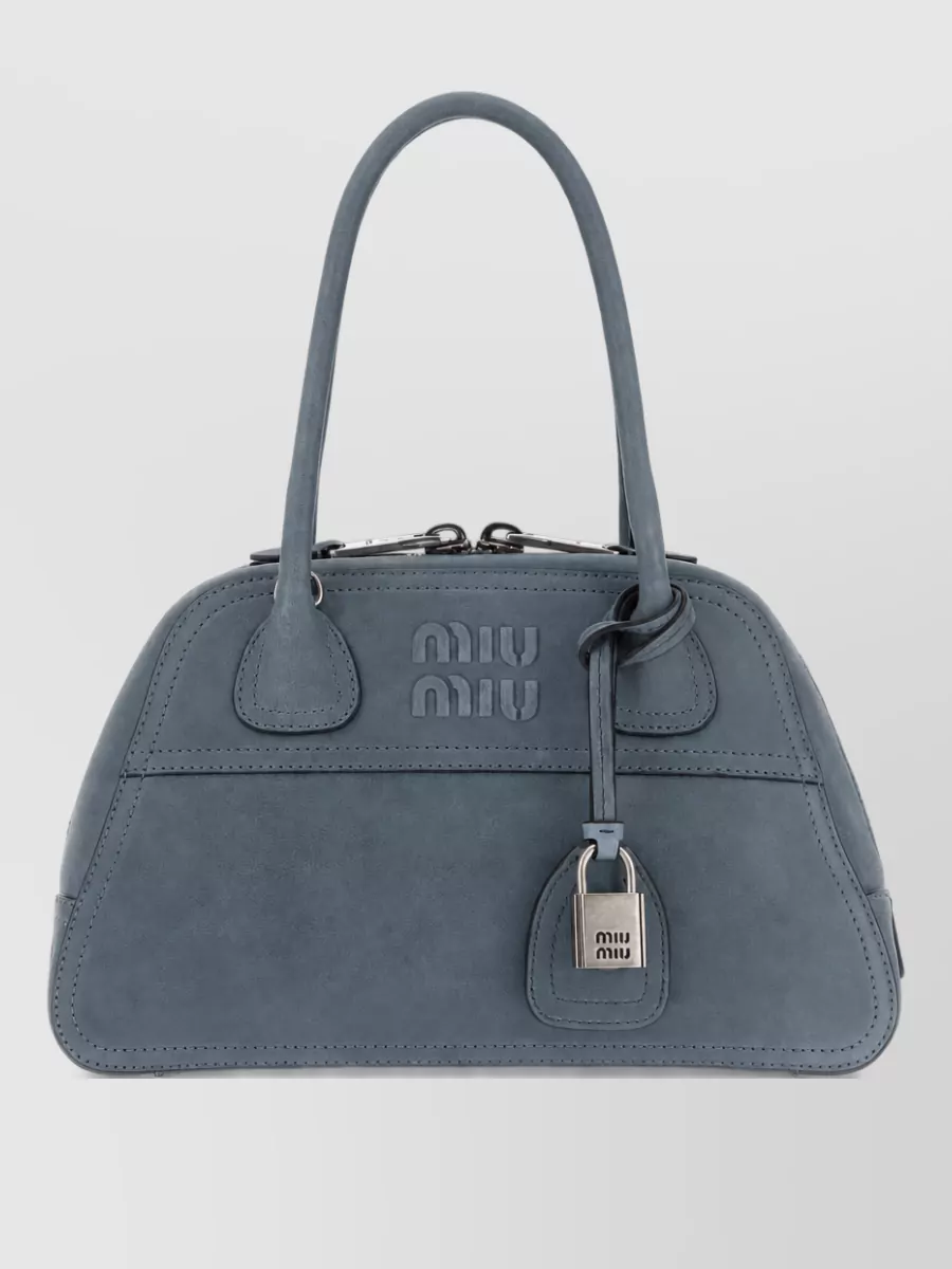 Miu Miu na na leather shoulder bag