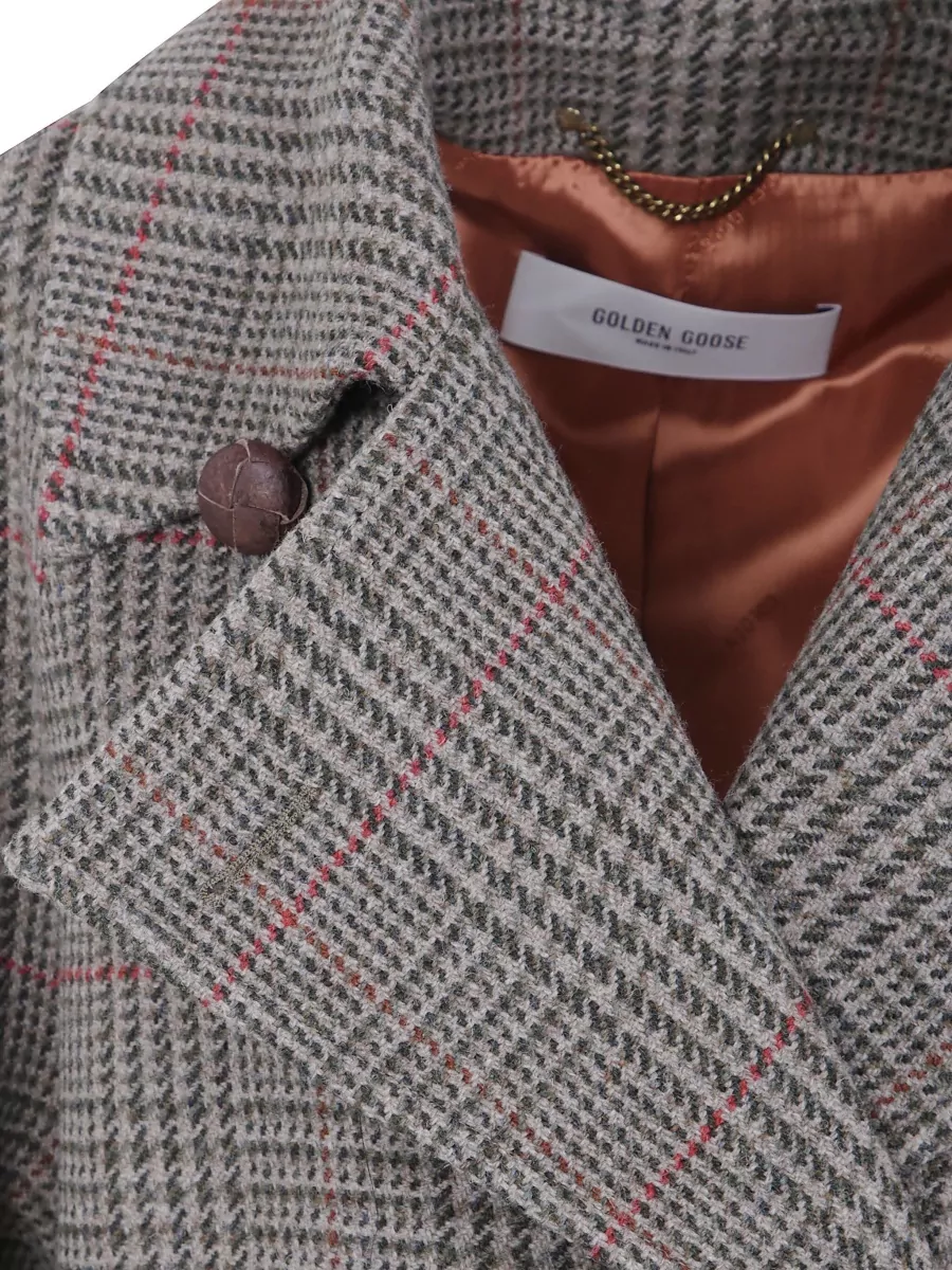 Golden Goose Virgin Wool Fitted Jacket
