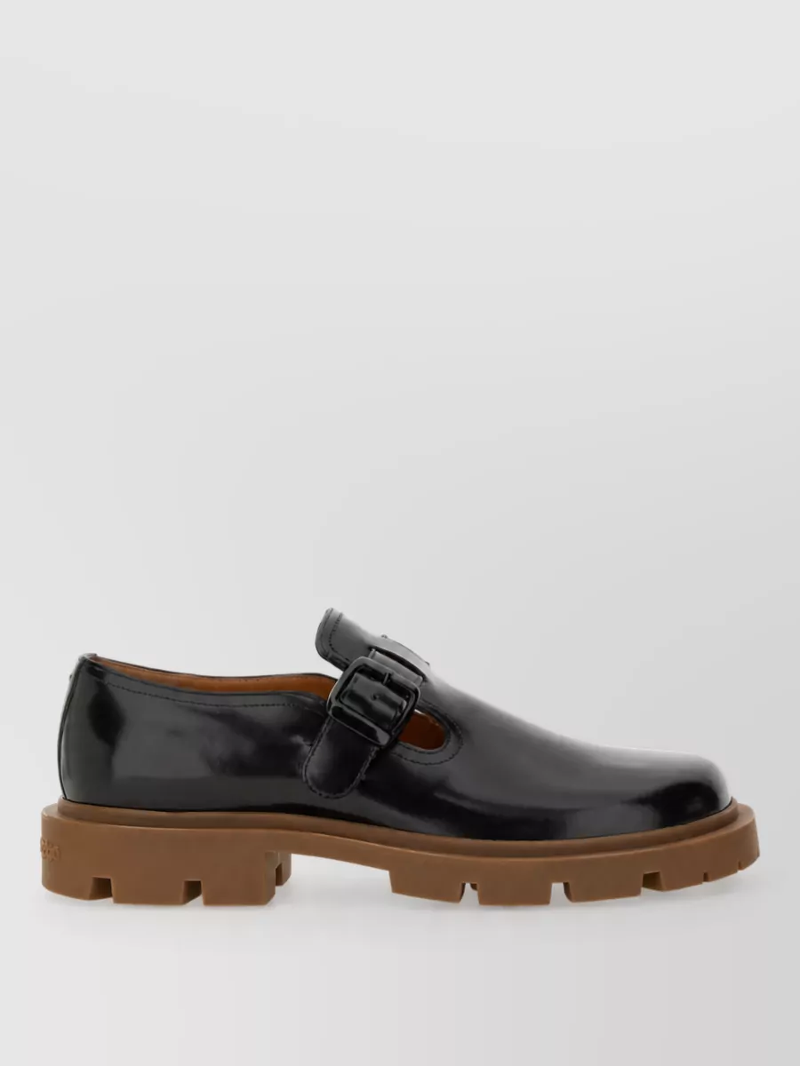 Maison Margiela Leather Monk Shoes