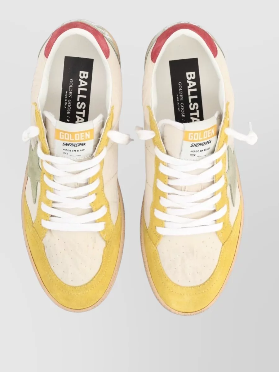 Golden Goose Leather Low-Top Sneakers