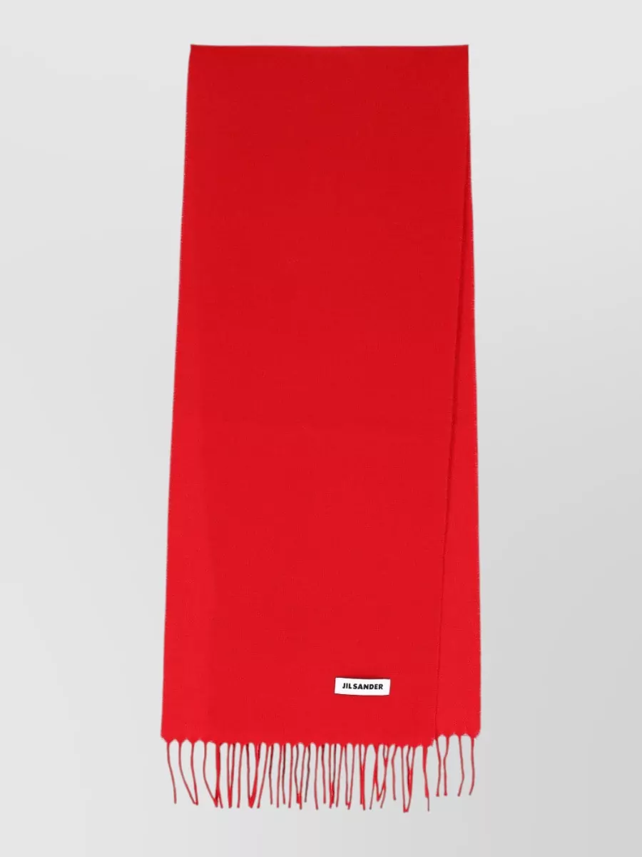 Jil Sander wool scarf