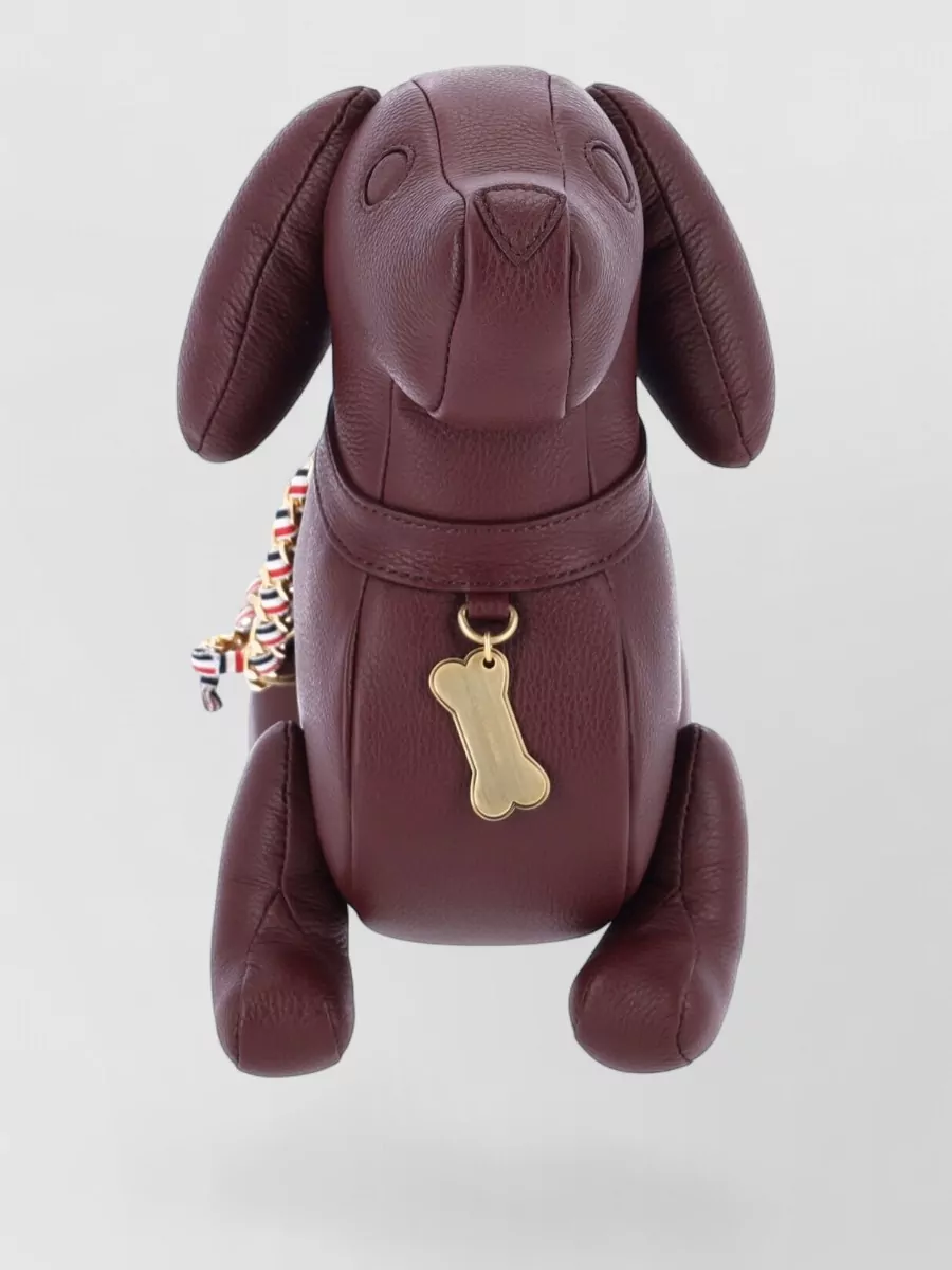 Thom Browne Leather Mini Shoulder Bag
