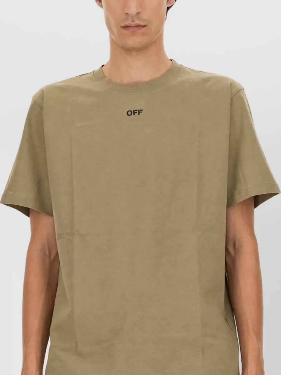 Off-White Embroidered T-Shirt