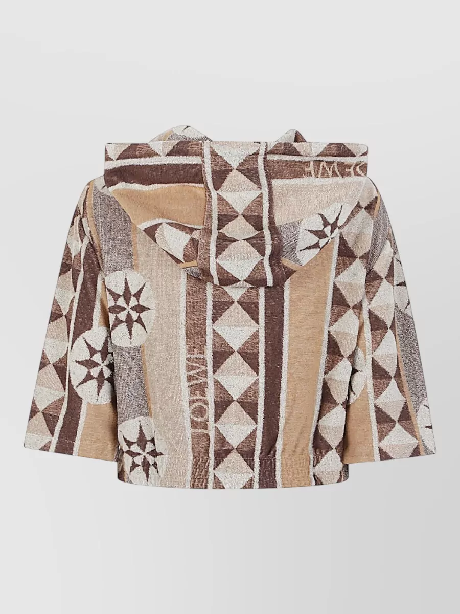 Loewe Paula's Ibiza Jacquard Cotton Hoodie