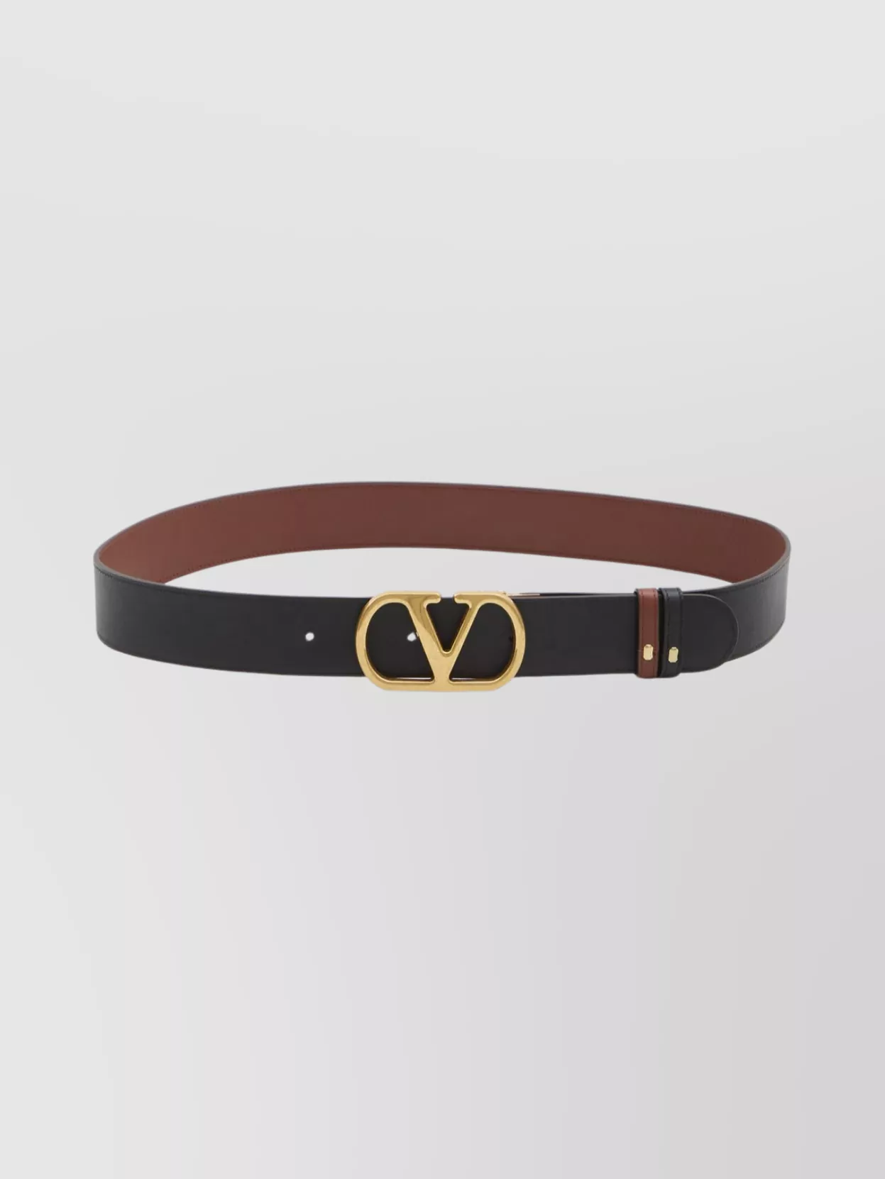 Valentino Garavani Signature Vlogo Reversible Leather Belt