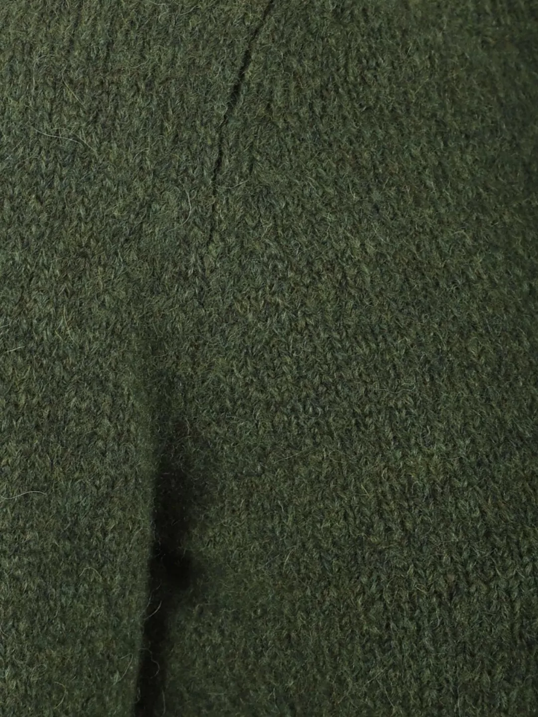 Dries Van Noten Textured Knit Pullover Raglan Sleeves