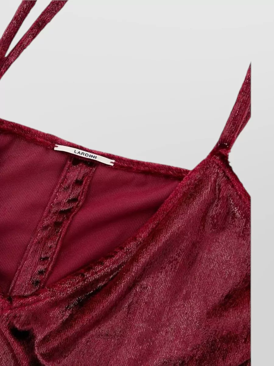 Lardini Velvet Maxi Dress