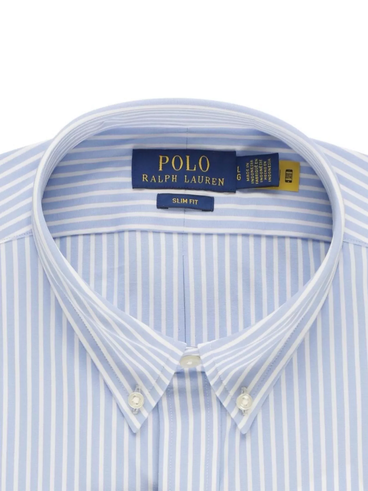 Ralph Lauren Striped Slim Fit Button Down Shirt