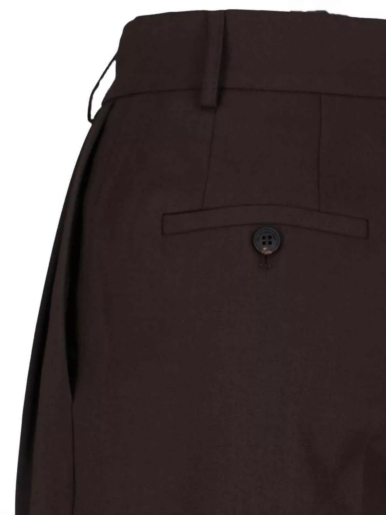 The Frankie Shop Straight Leg Trousers With Back Pocket And Pleats