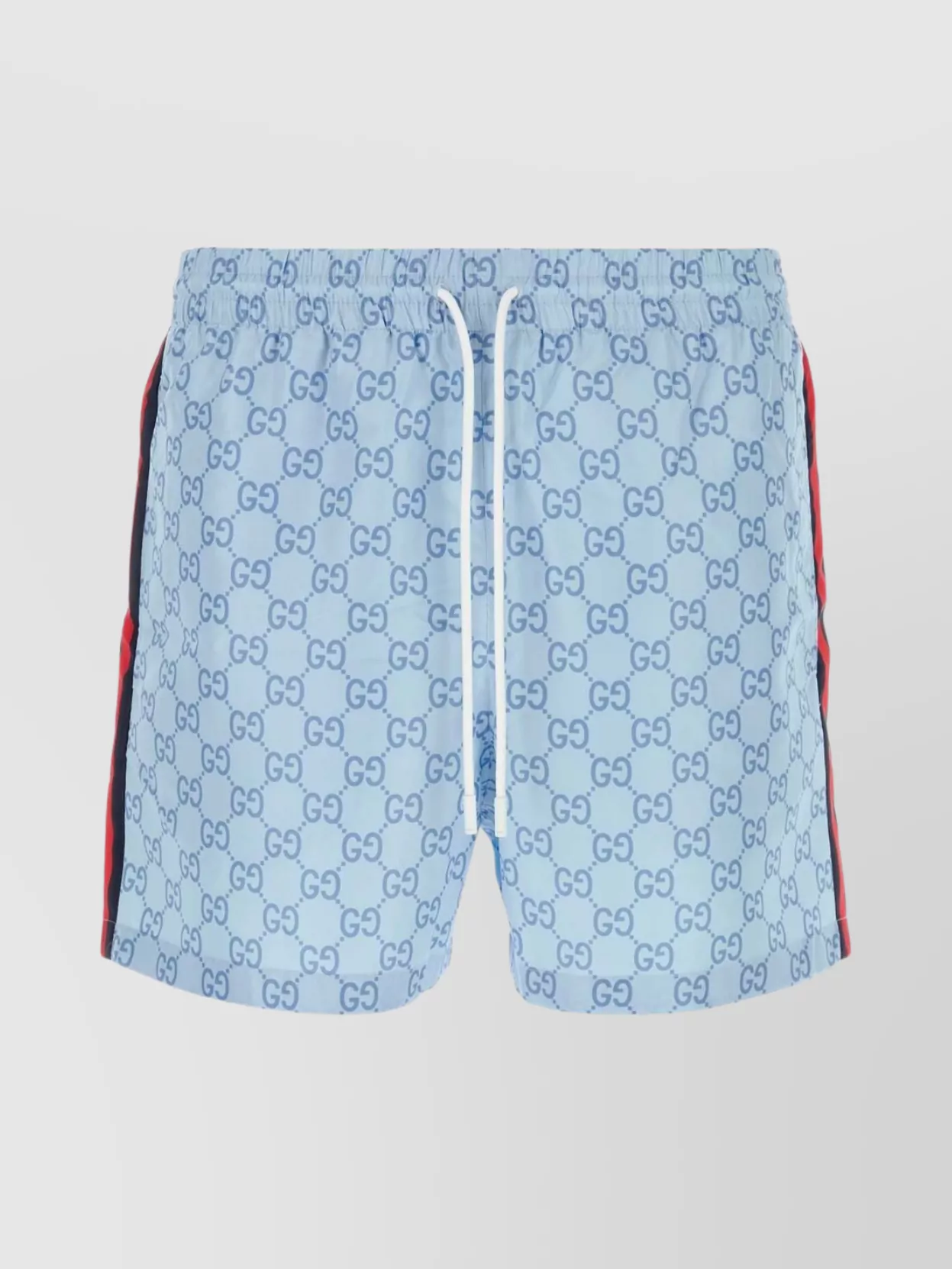 Gucci Striped Swim Shorts Elastic Waistband