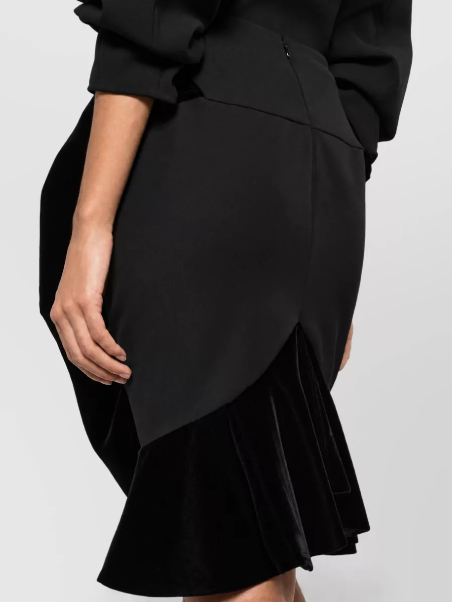 Jacquemus Midi Fitted Skirt