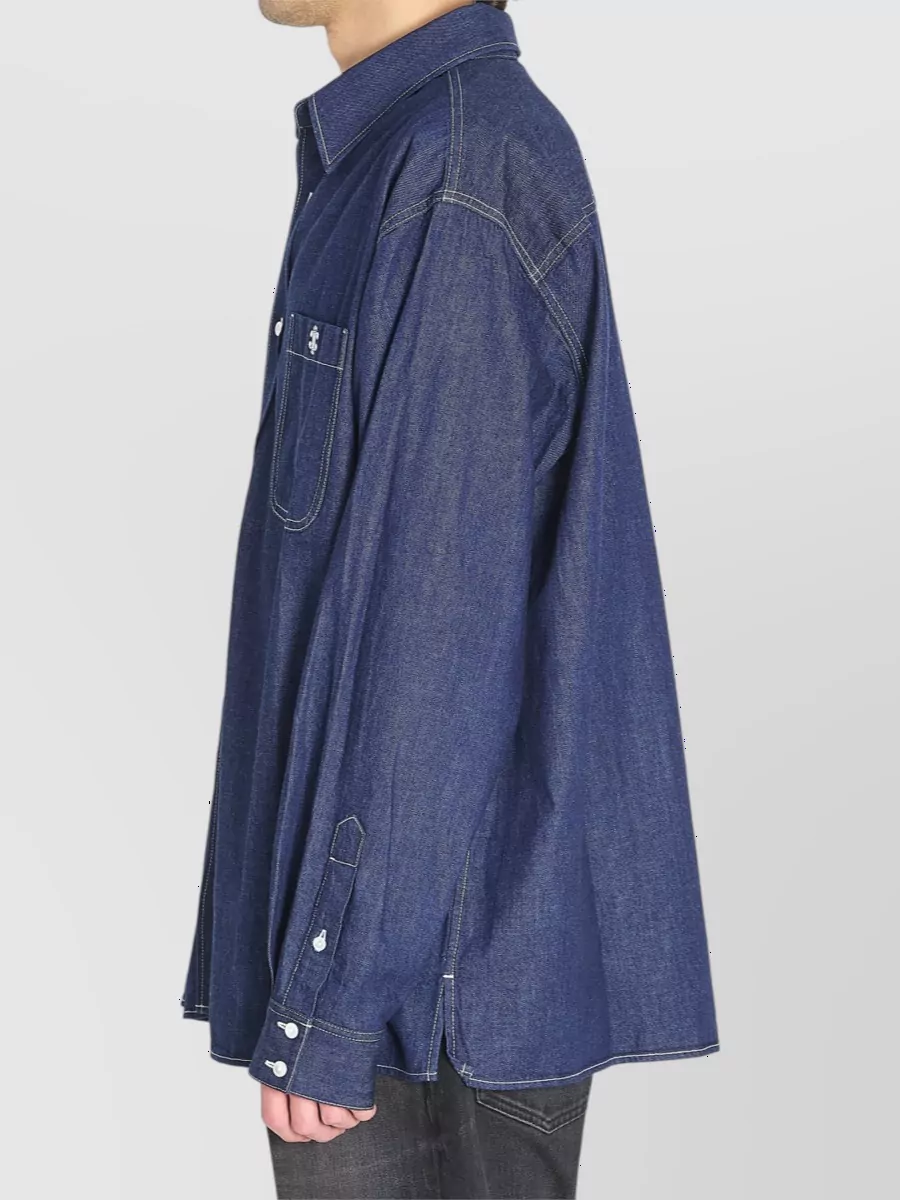 Celine oversized denim overshirt
