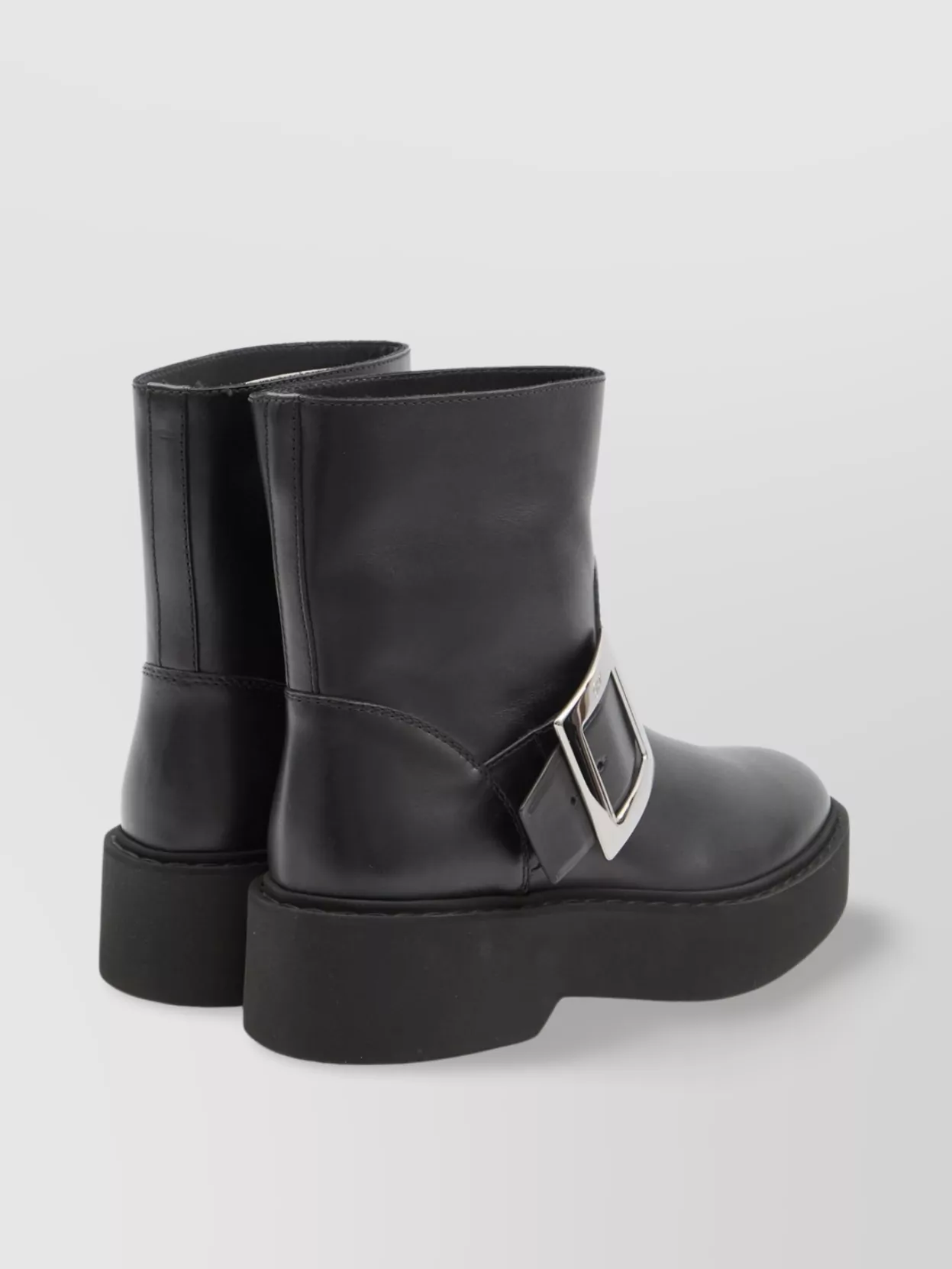 Roger Vivier Viv Rangers High Biker Booties