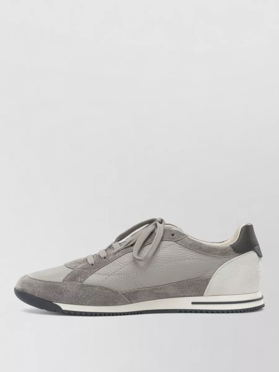 Brunello Cucinelli Leather Low-Top Sneakers