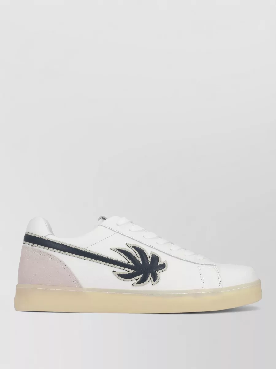 Palm Angels leather low-top sneakers