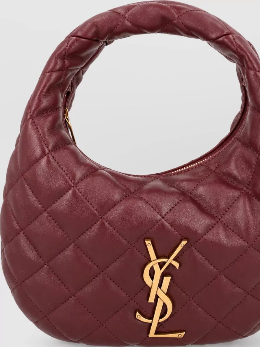 Saint Laurent Icarino Baby Leather Shoulder Bag