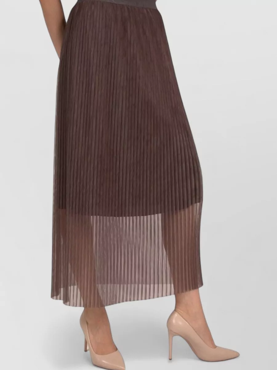 Peserico pleated skirt