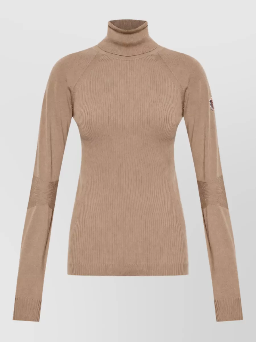 Moncler wool turtleneck sweatshirt