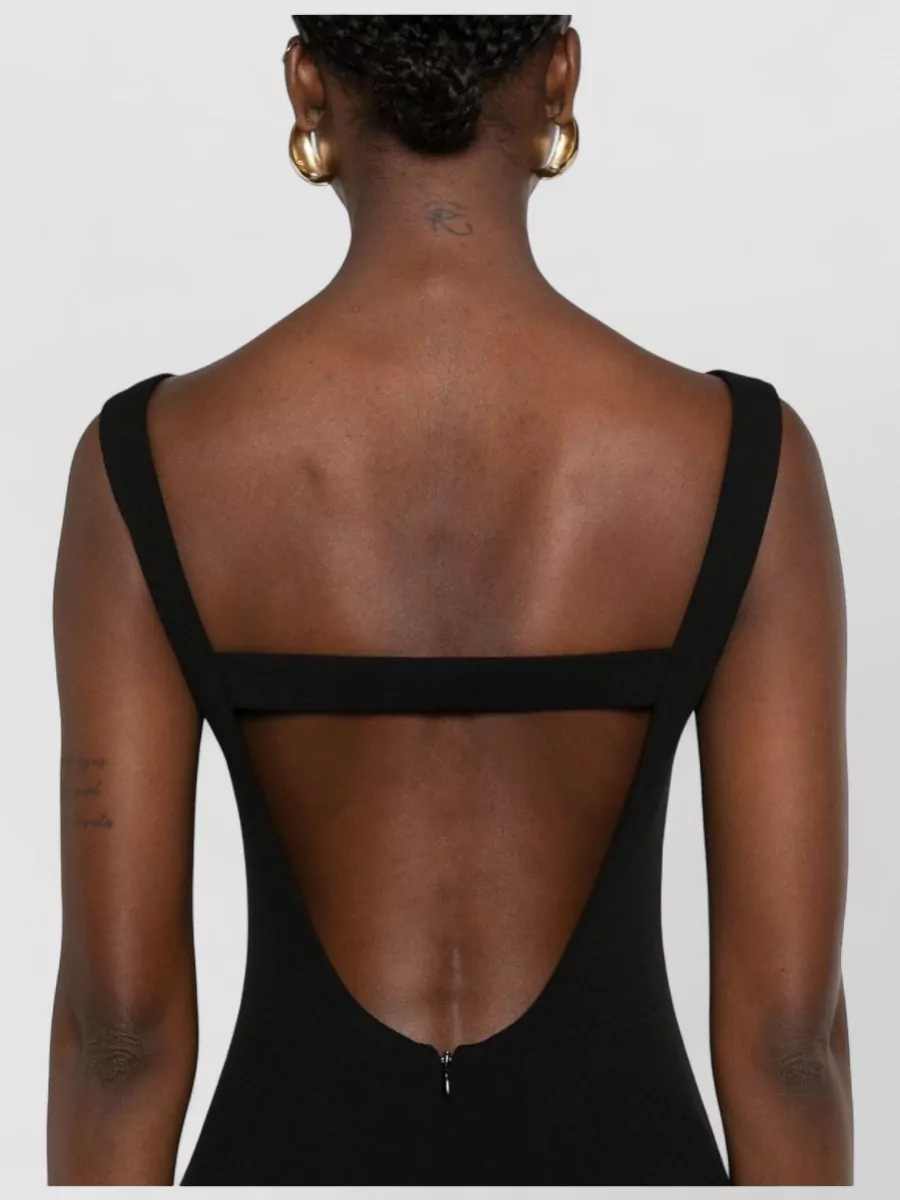 Solace London Sleeveless Boat Neck Maxi Dress