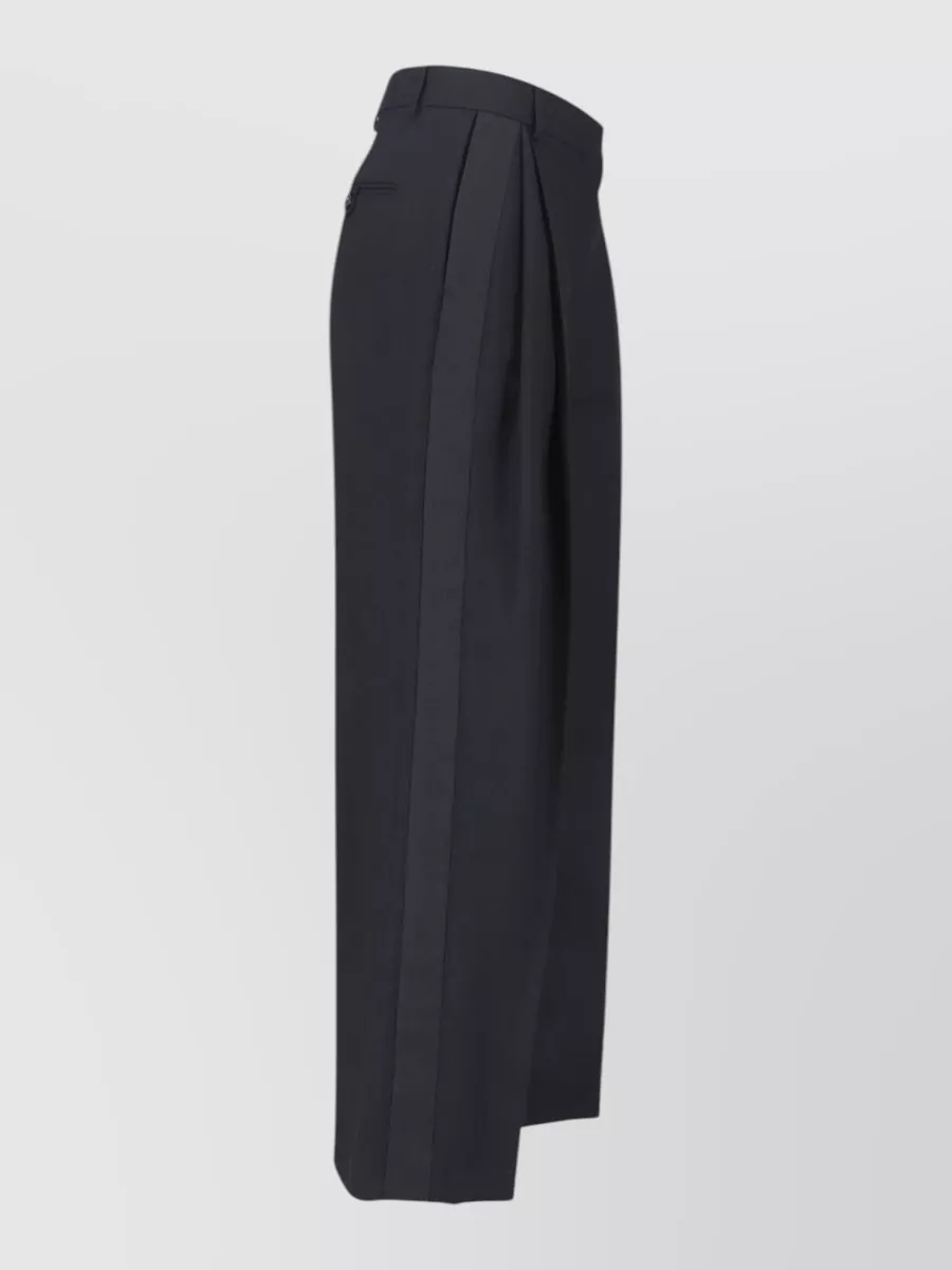 Stella Mccartney Wool Straight-Leg Trousers