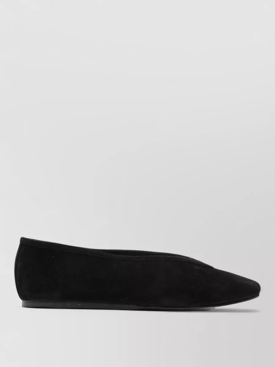 Manebi suede leather ballerina flats