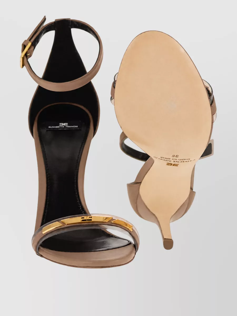 Elisabetta Franchi Leather Sandals