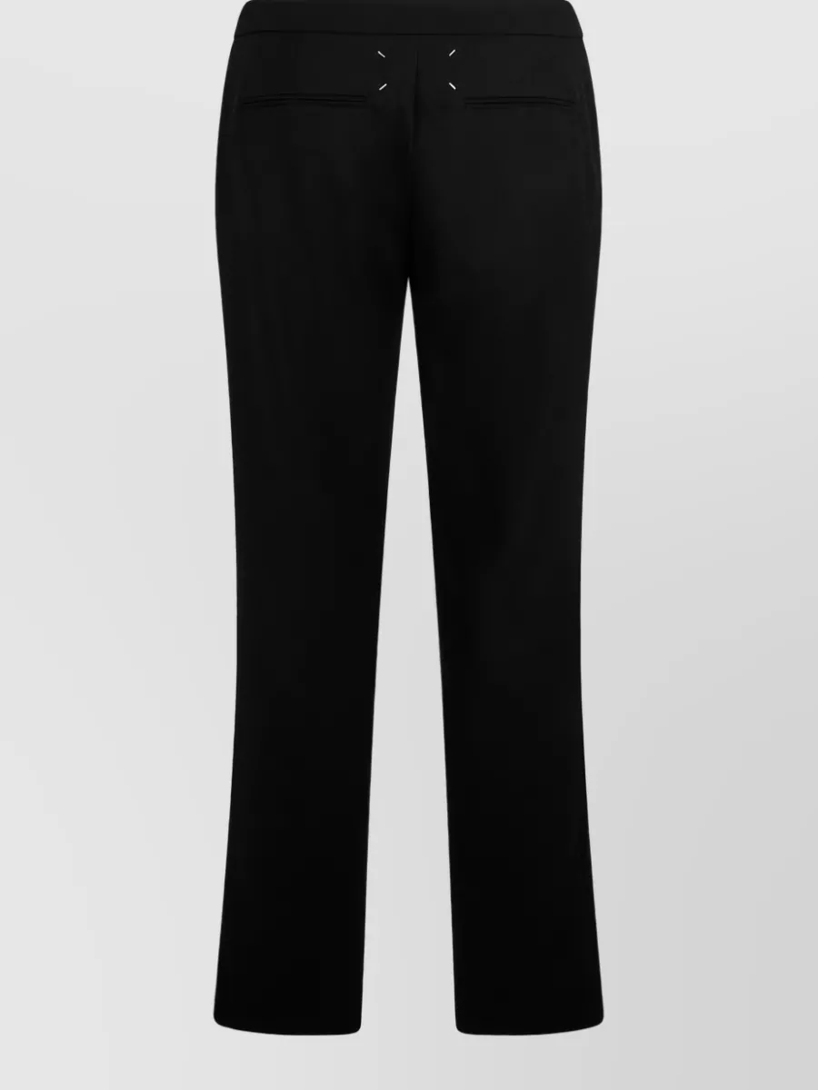 Maison Margiela Virgin Wool Flared Trousers