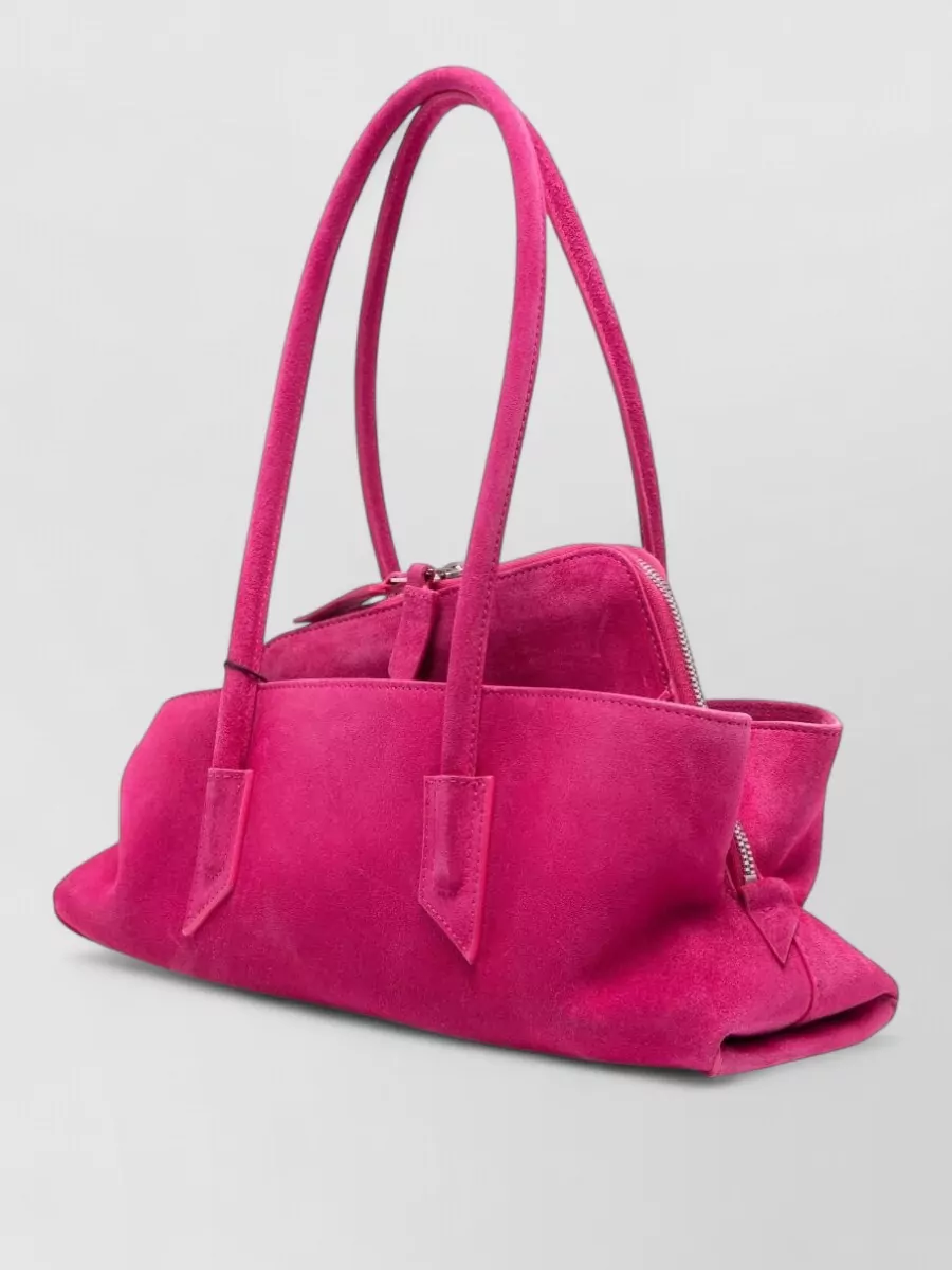 The Attico Suede Asymmetric Tote Bag