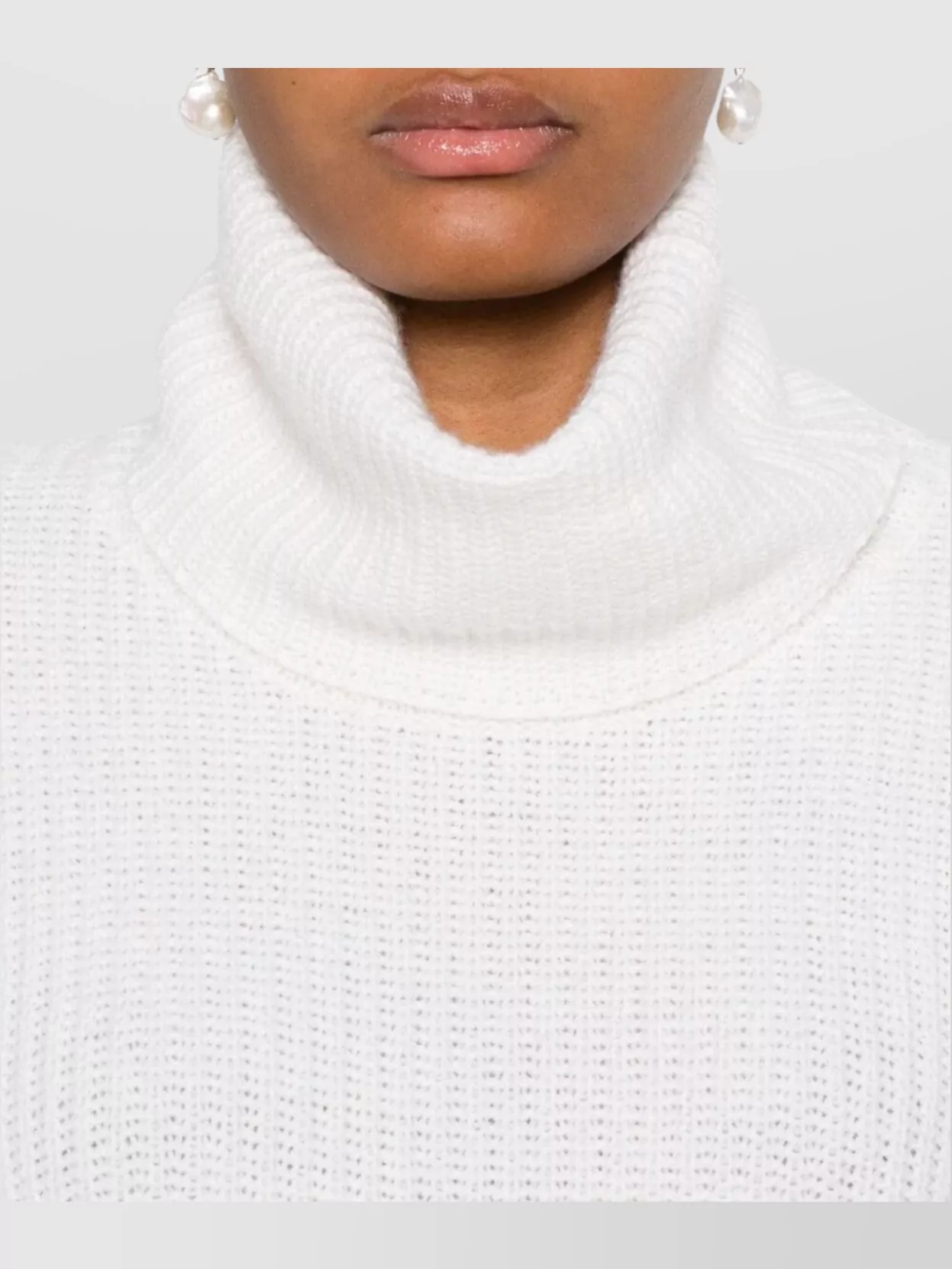 Pinko Panelled Knitwear Crewneck Ribbed Finish