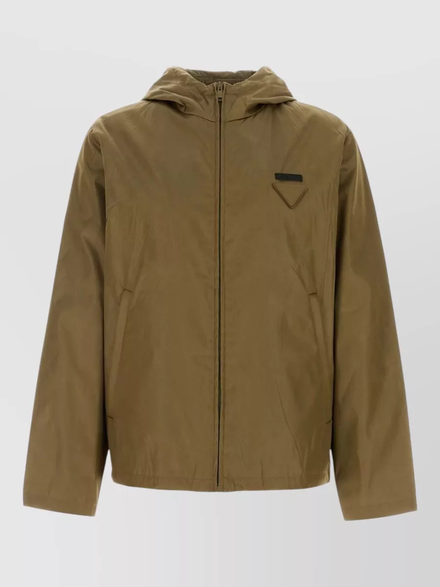 Prada re-nylon hooded jacket