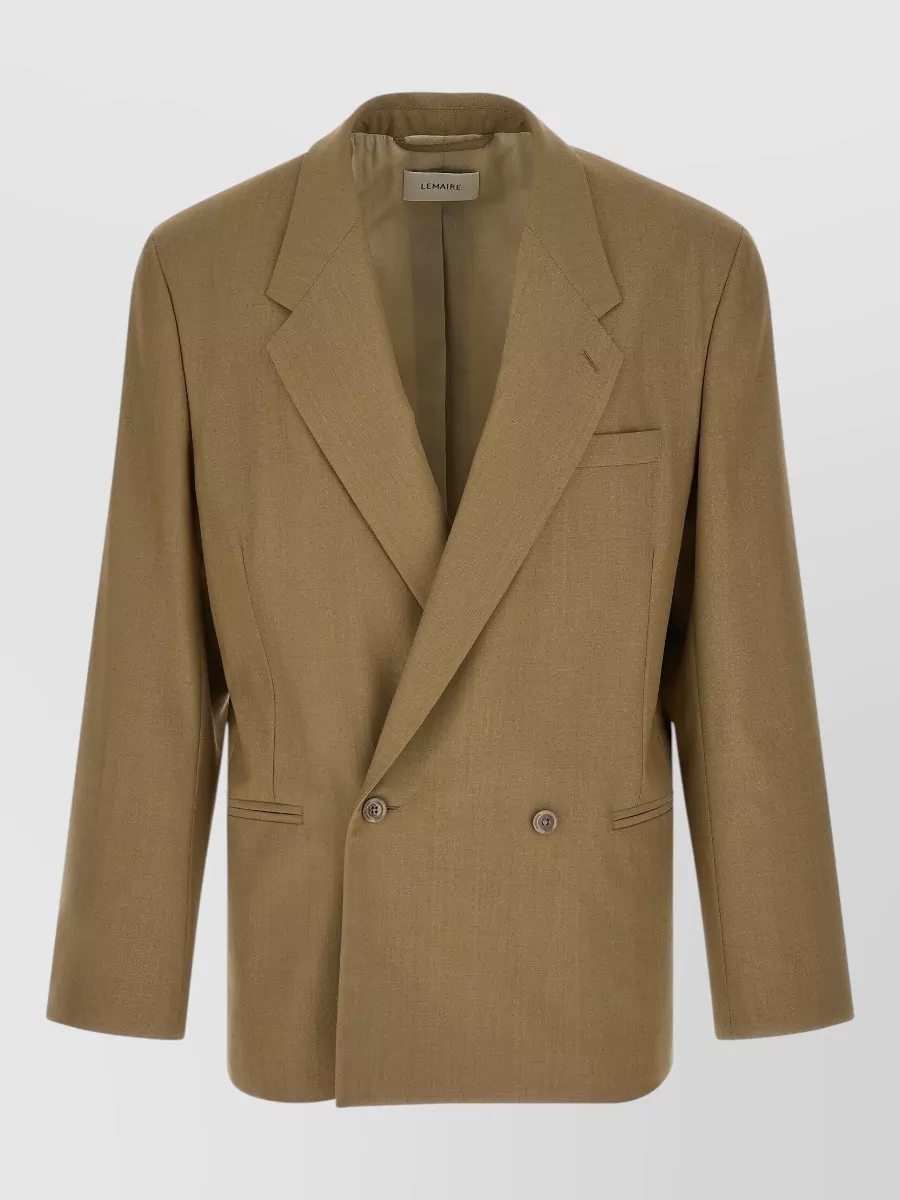 Lemaire Double-Breasted Tailored Blazer