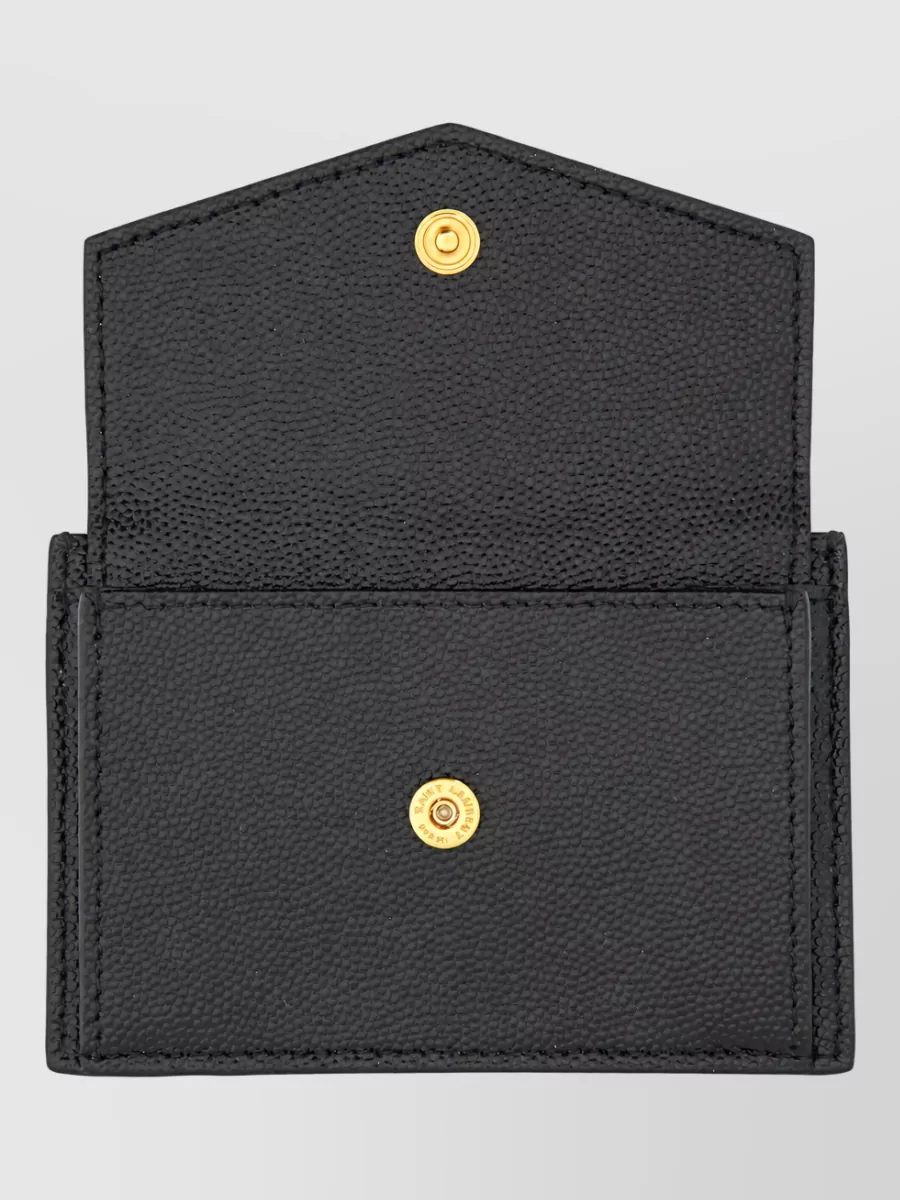 Saint Laurent Leather Card Holder