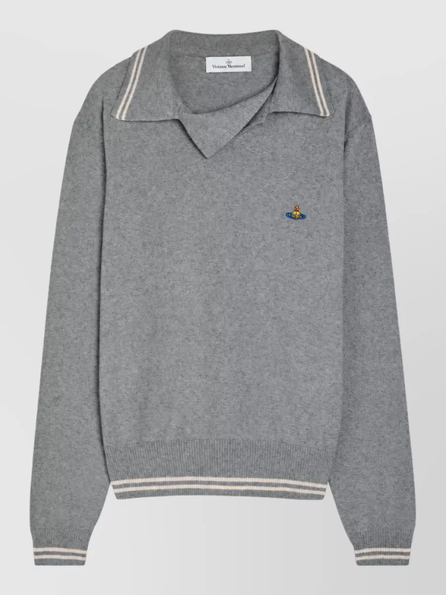 Vivienne Westwood cashmere polo jumper