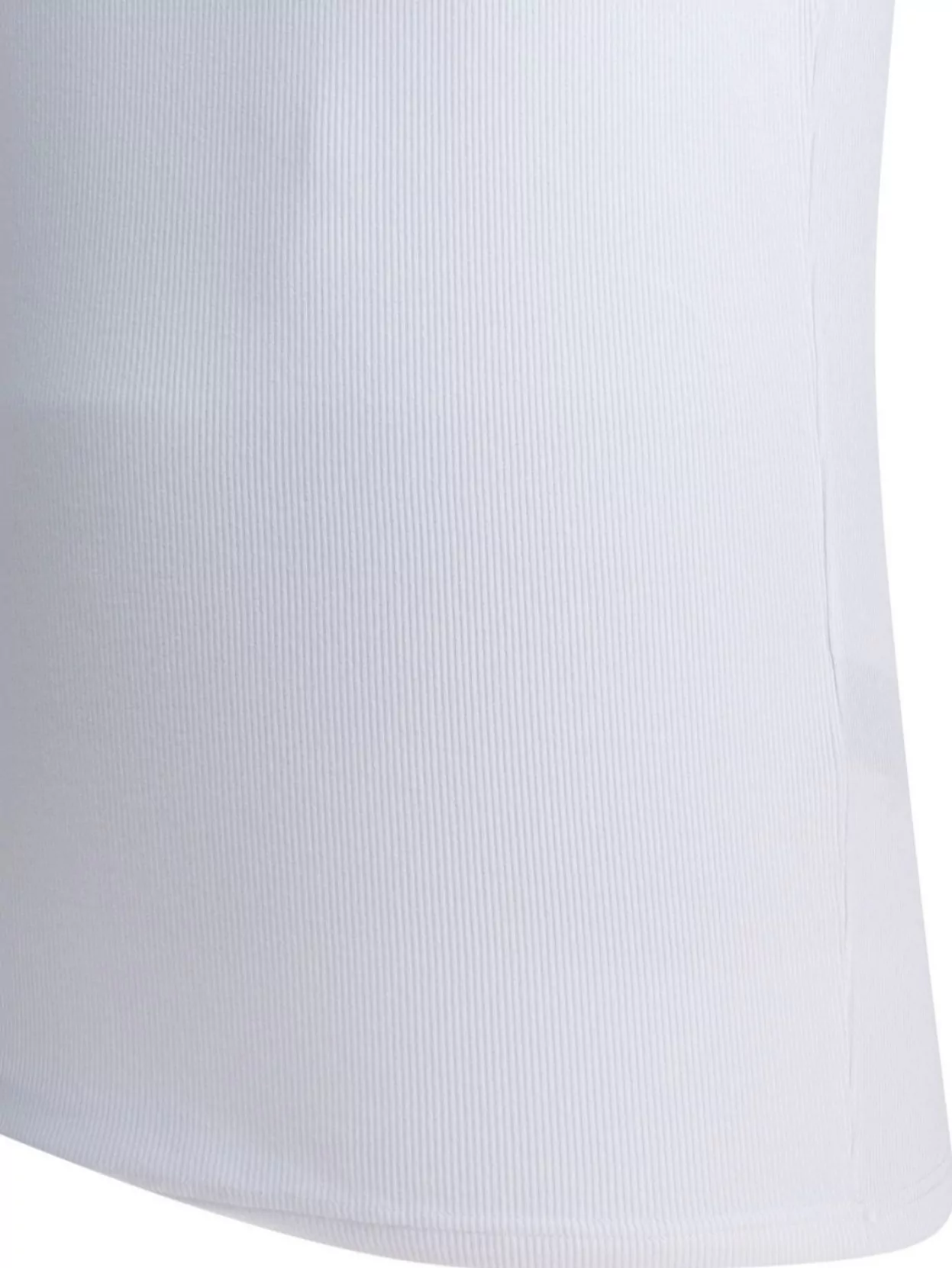 Tom Ford Ribbed Sleeveless Round Neck T-shirt In White