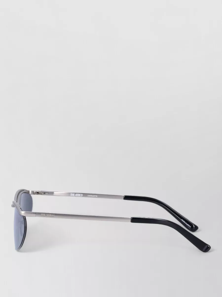 The Attico Oval Sunglasses