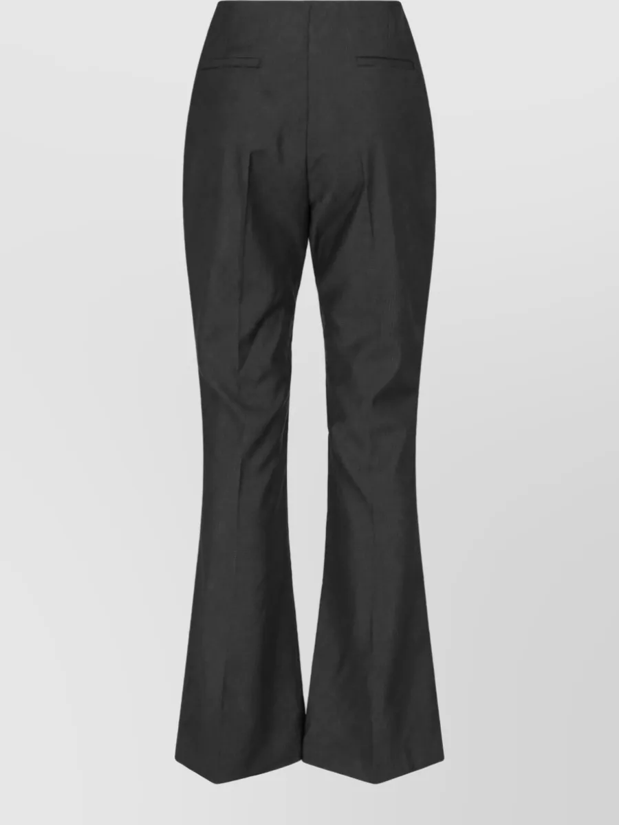 The Frankie Shop Wool Straight-Leg Suit Trousers