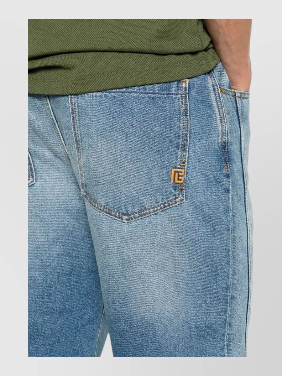Balmain Wide-Leg Jeans