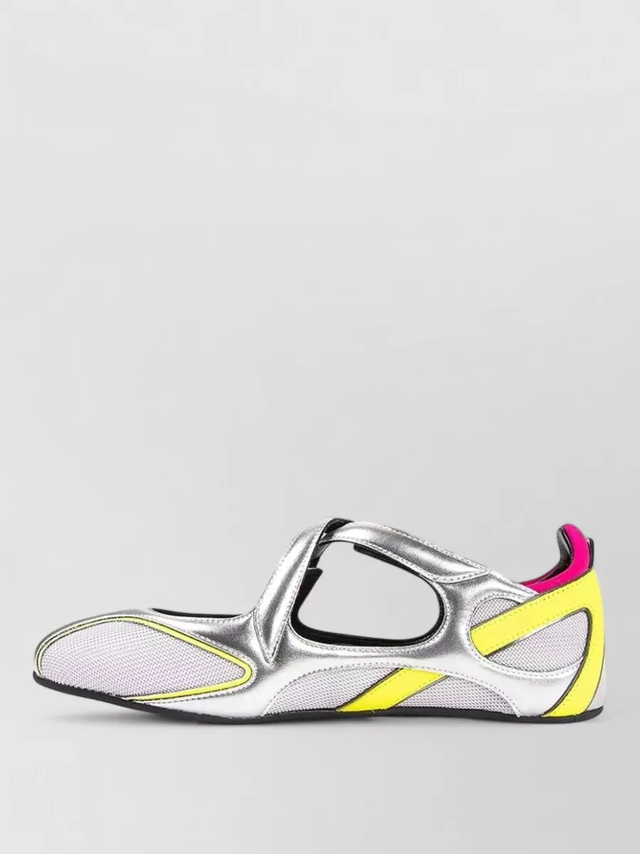 The Attico Holographic Ballerina Flats