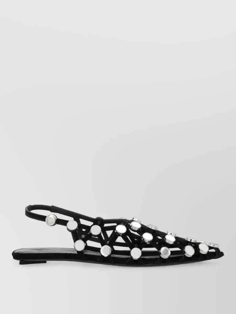 The Attico Leather Mules