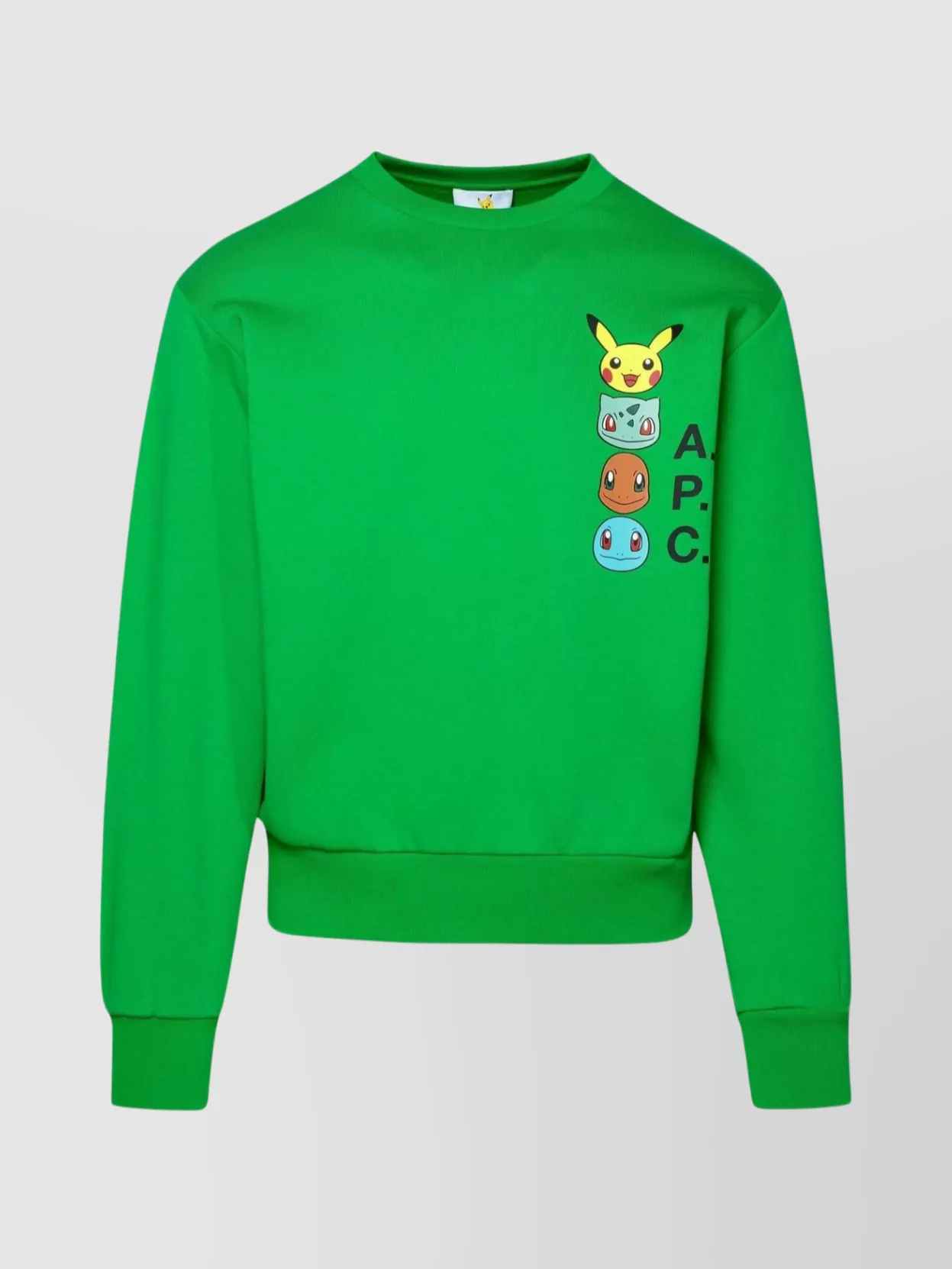 Shop Apc 'pokémon The Crew' Cotton Sweatshirt