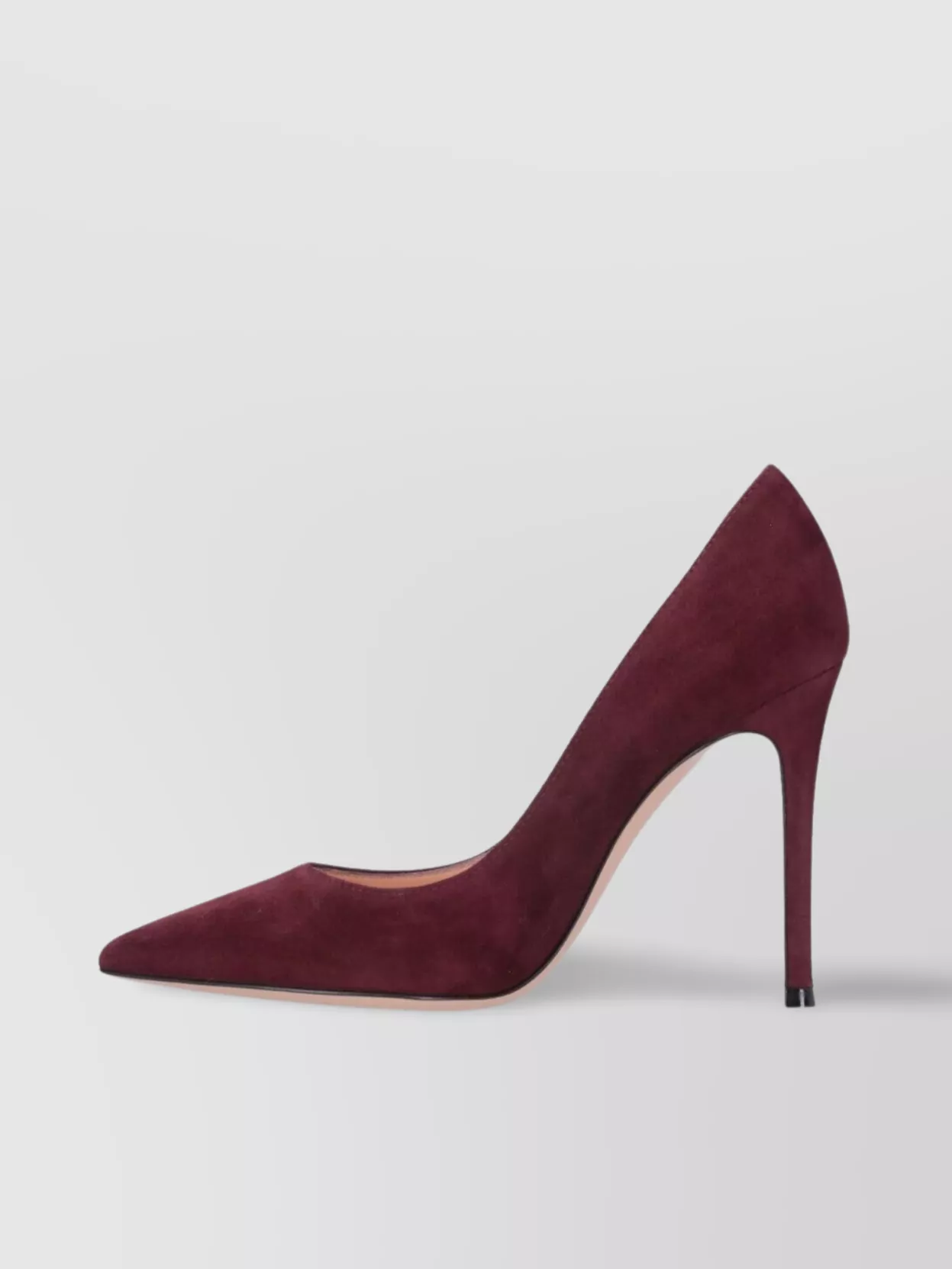 Gianvito Rossi Pointed Toe Suede Stiletto Heel Pumps