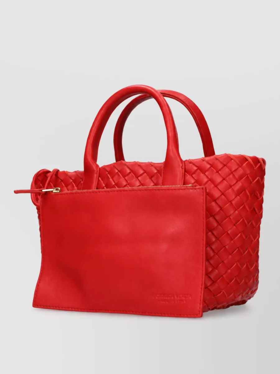 Bottega Veneta cabat mini leather tote bag