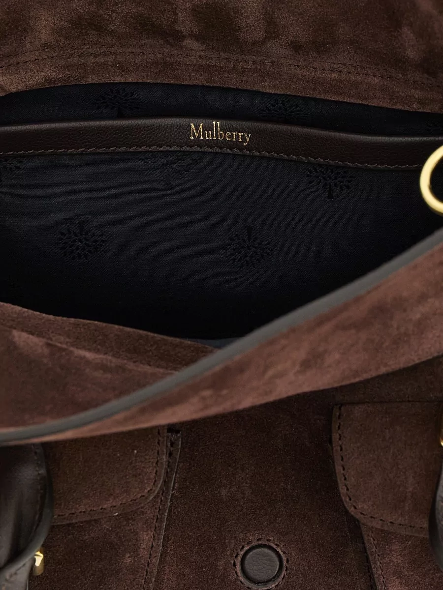 Mulberry Roxanne Small Suede Crossbody Bag