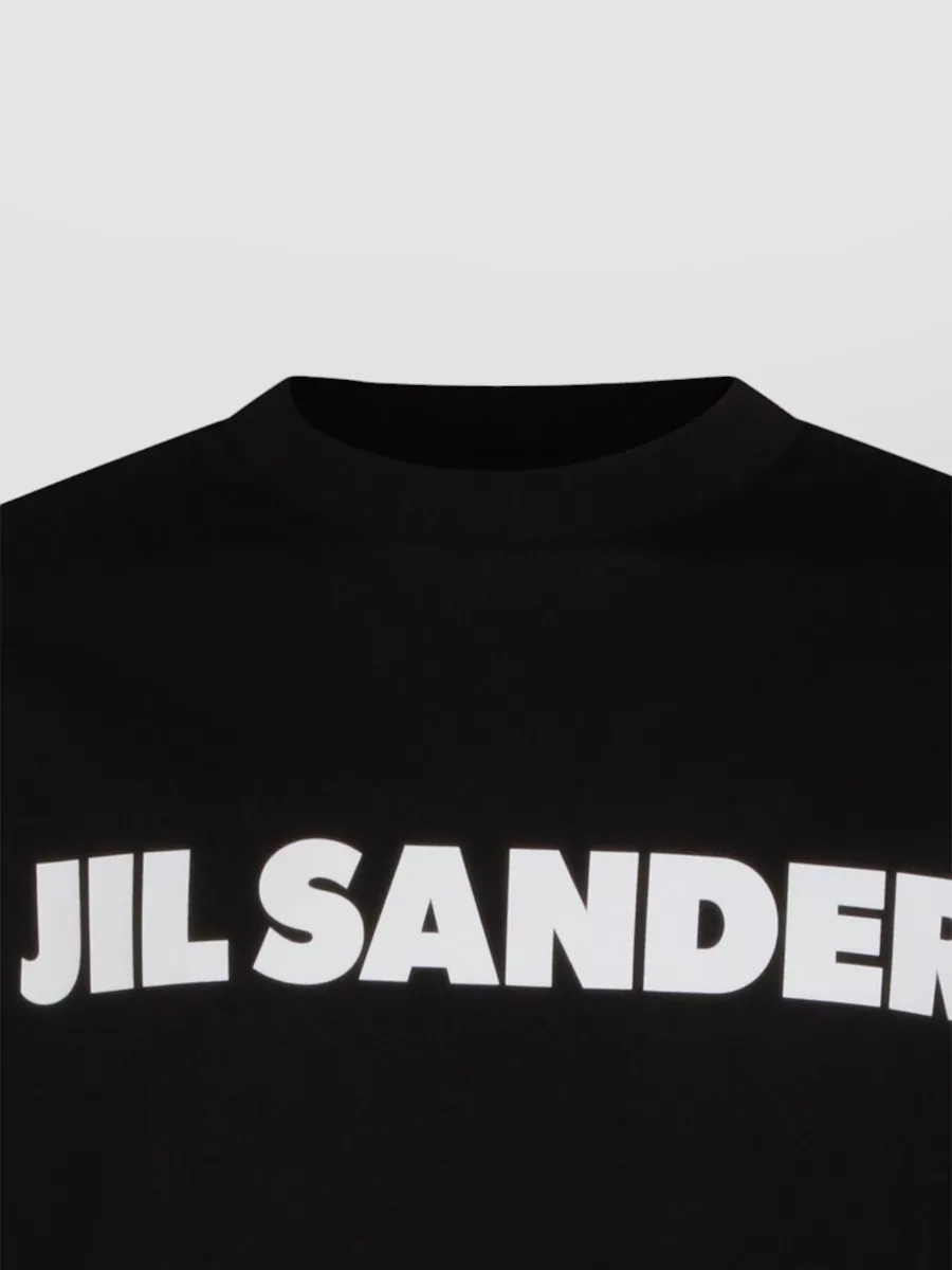 Jil Sander Crew Neck T-Shirt Short Sleeves Design