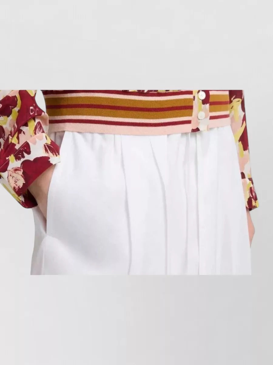 Marni Floral-Print Silk Long-Sleeve Shirt