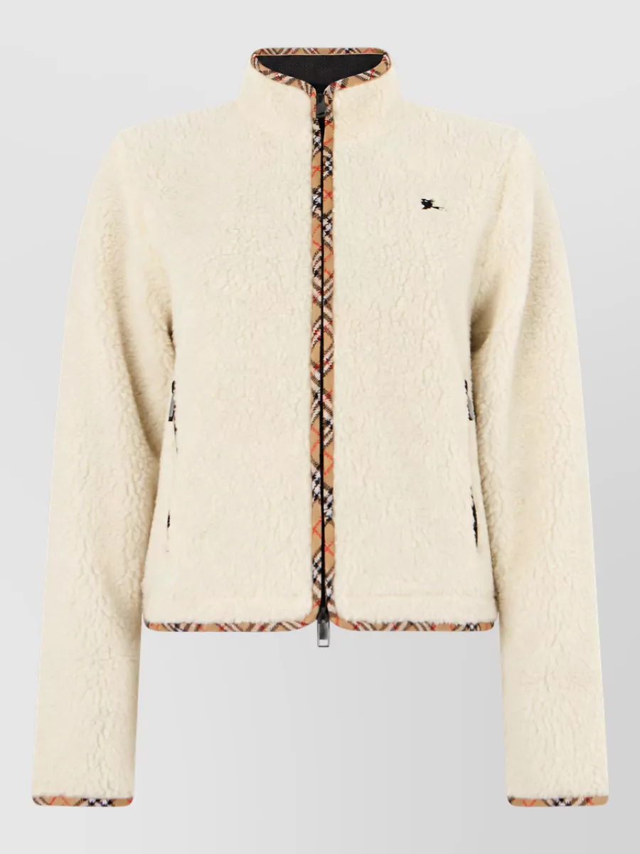 Burberry Cropped wool cashmere jacket