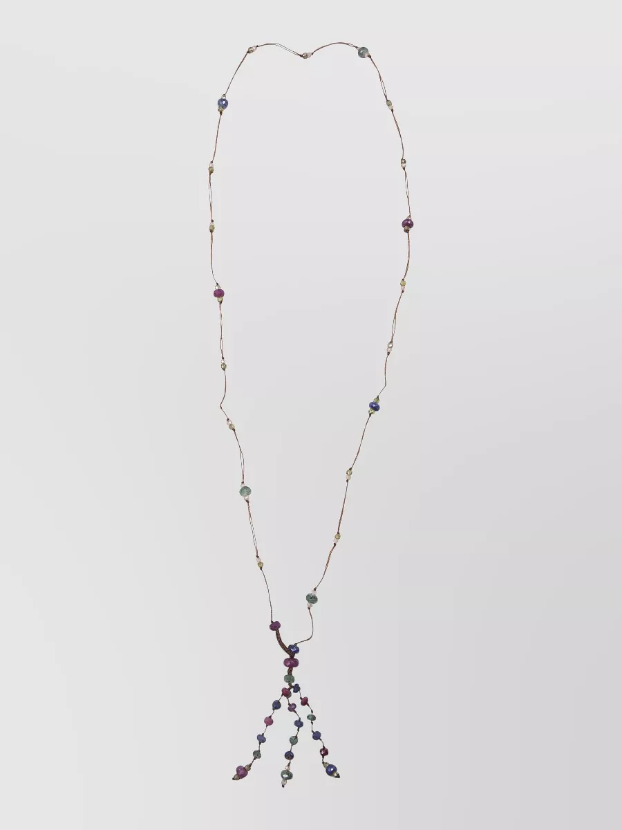 Sharing metal necklace