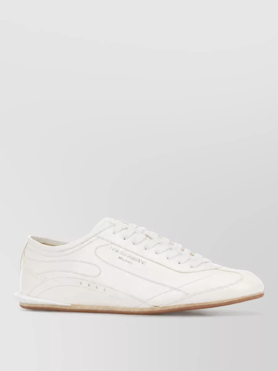 Dolce&Gabbana leather lace-up sneakers